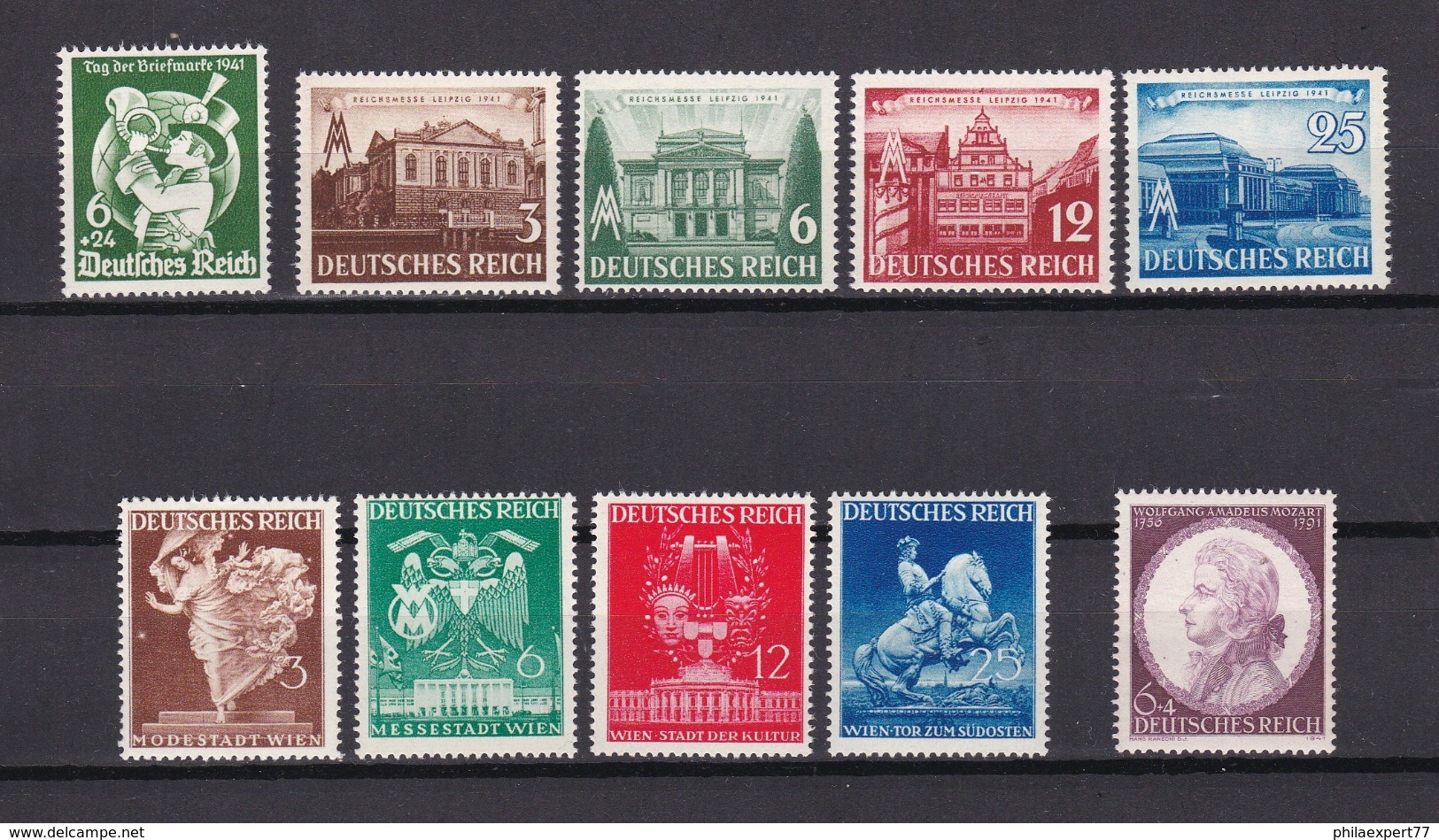 Deutsches Reich - 1941 - Sammlung - Postfrisch - 35 Euro - Unused Stamps