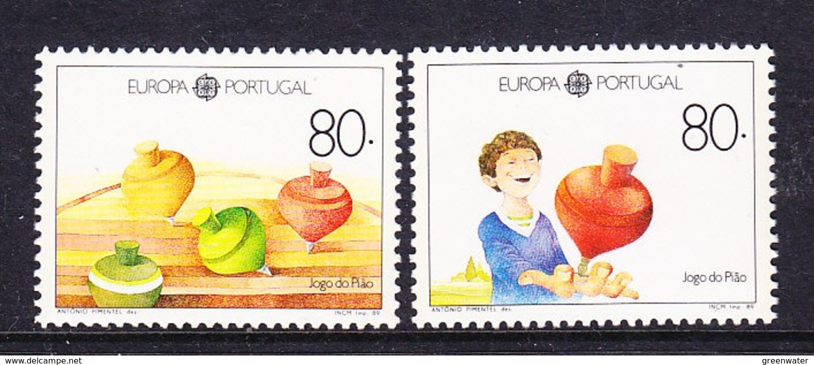 Europa Cept 1989 Portugal 2v  ** Mnh (44659A) - 1989