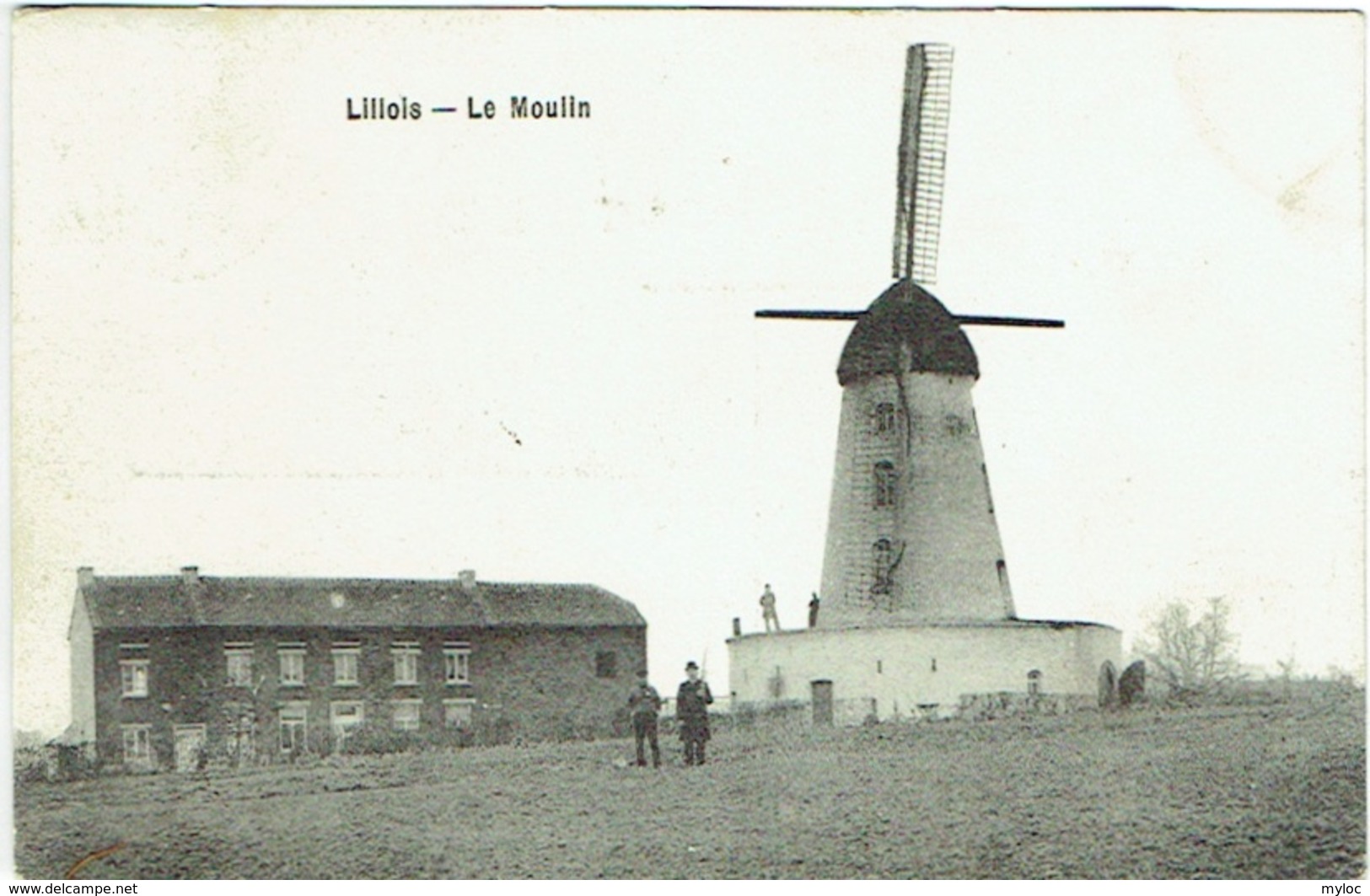 Lillois. Moulin. Molen. - Eigenbrakel