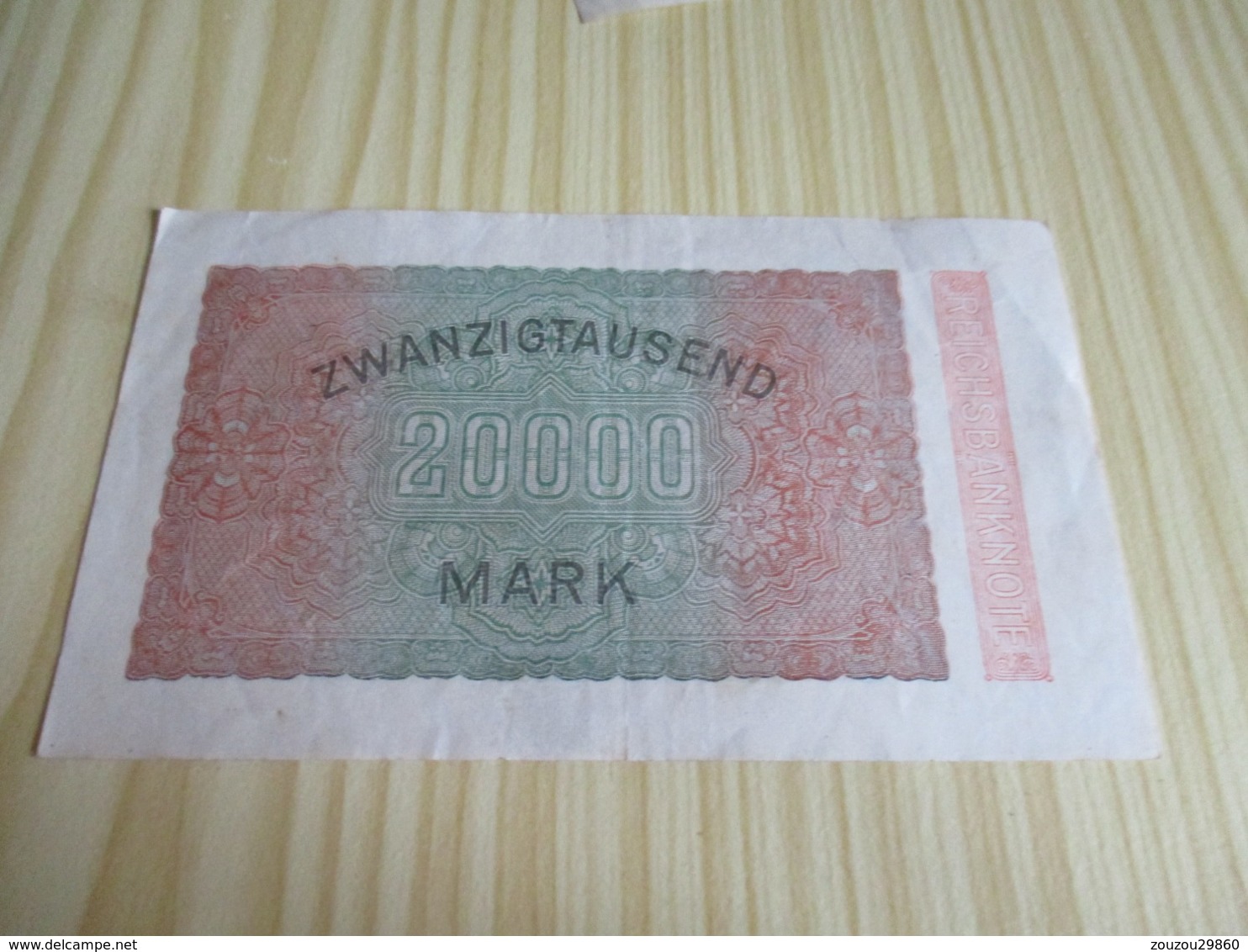 Allemagne.Billet 20000 Mark 20/02/1923. - 20000 Mark