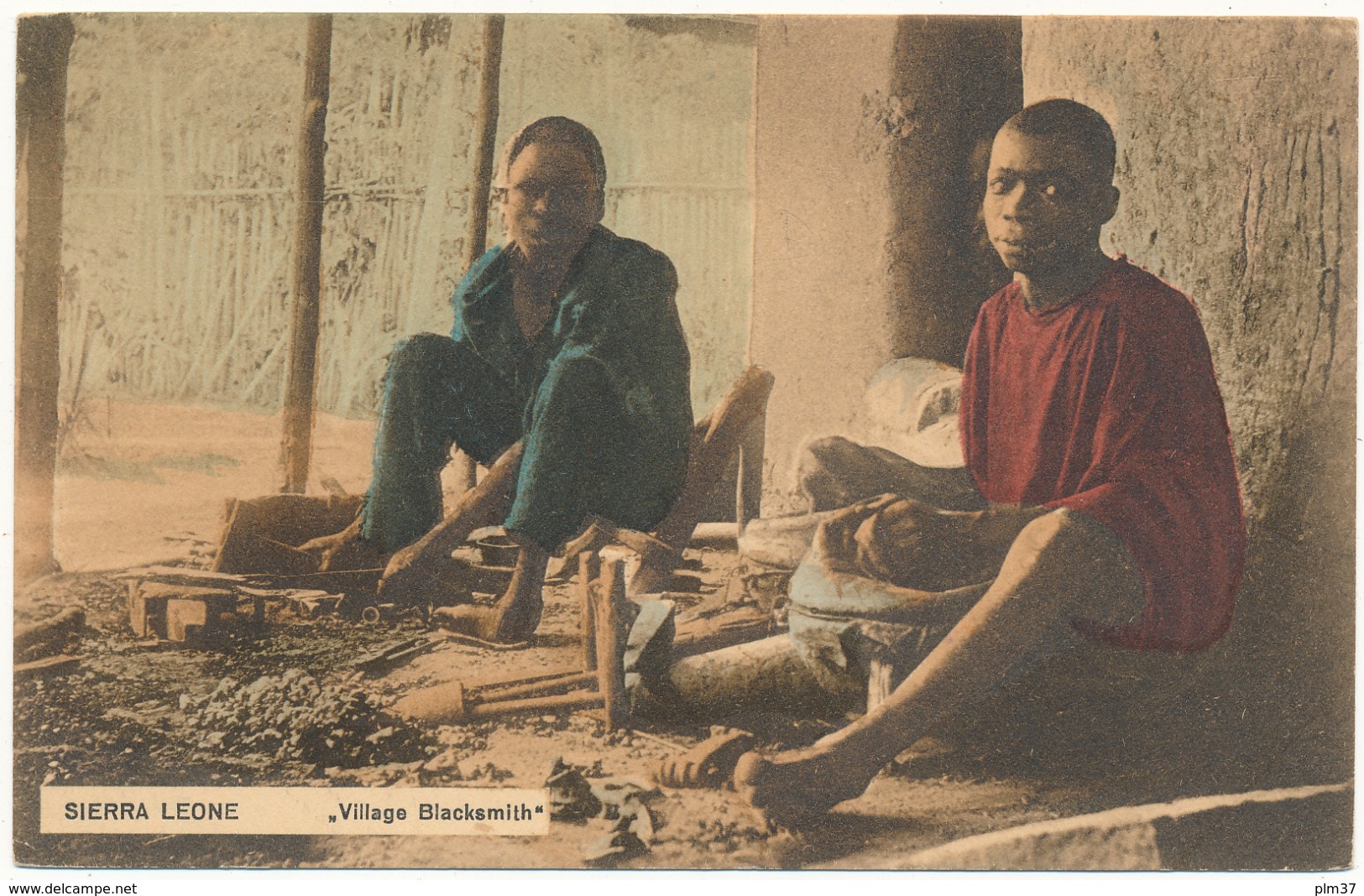 SIERRA LEONE - Village Blacksmith - Sierra Leona