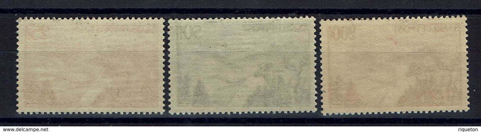 Sarre - 1948 - Poste Aérienne N° 9-11 - Neufs Sans Charnières - XX - MNH - TB - - Airmail