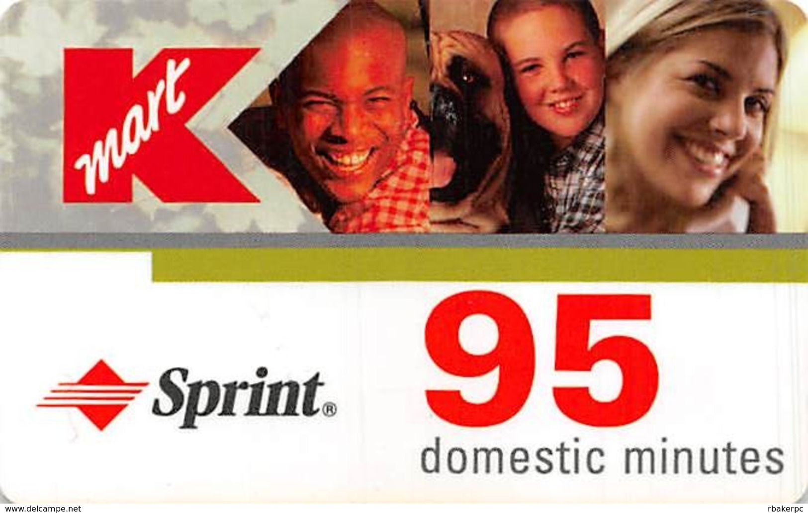 Kmart Spring 95 Domestic Minutes Phone Card - Andere & Zonder Classificatie