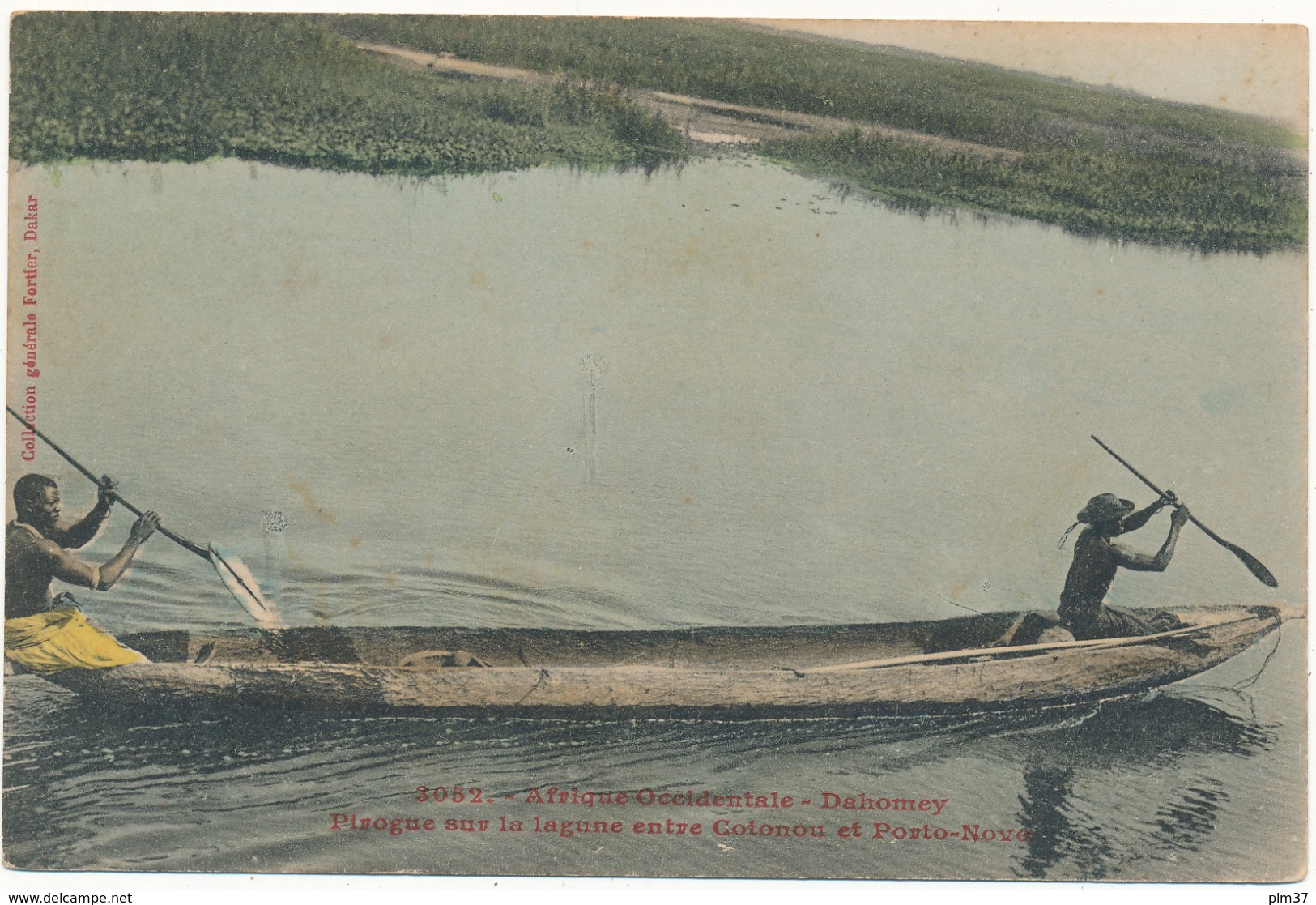 DAHOMEY - Pirogue Sur La Lagune - Fortier - Dahomey