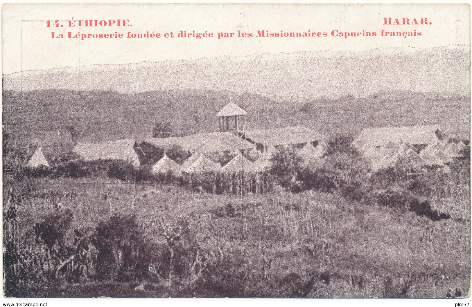 ETHIOPIE, HARAR - La Léproserie, Missionnaires Capucins Français - Ethiopie