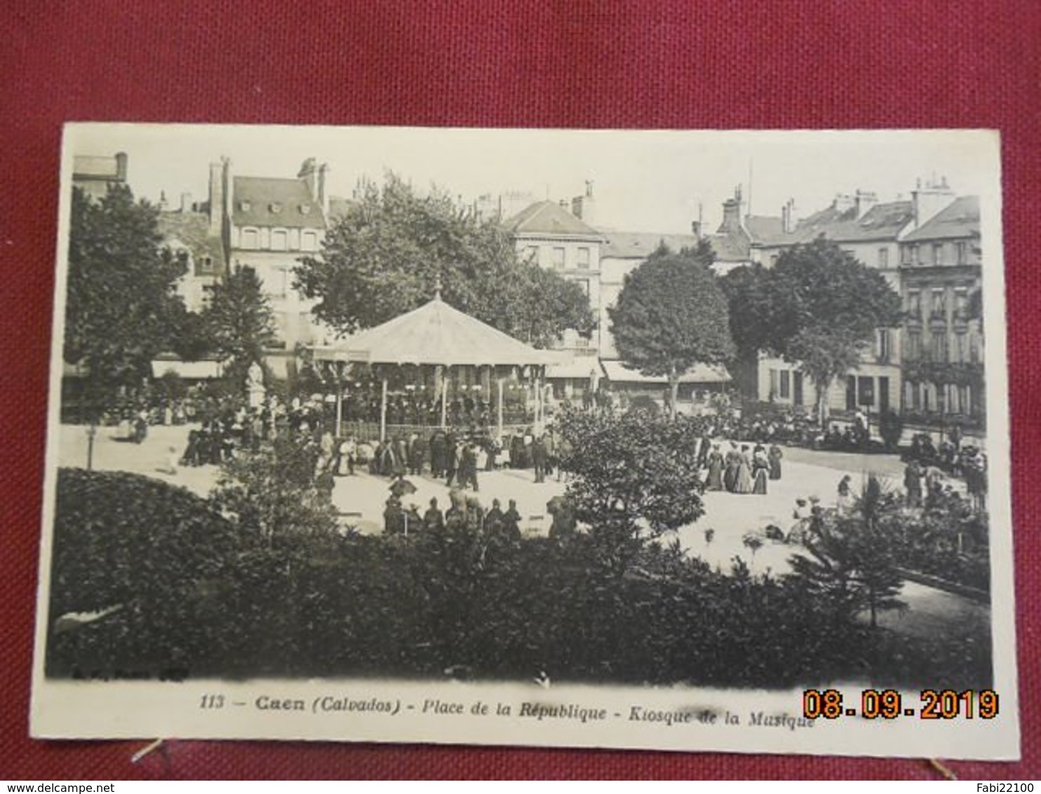 CPA - Caen - Place De La République - Kiosque De La Musique - Caen