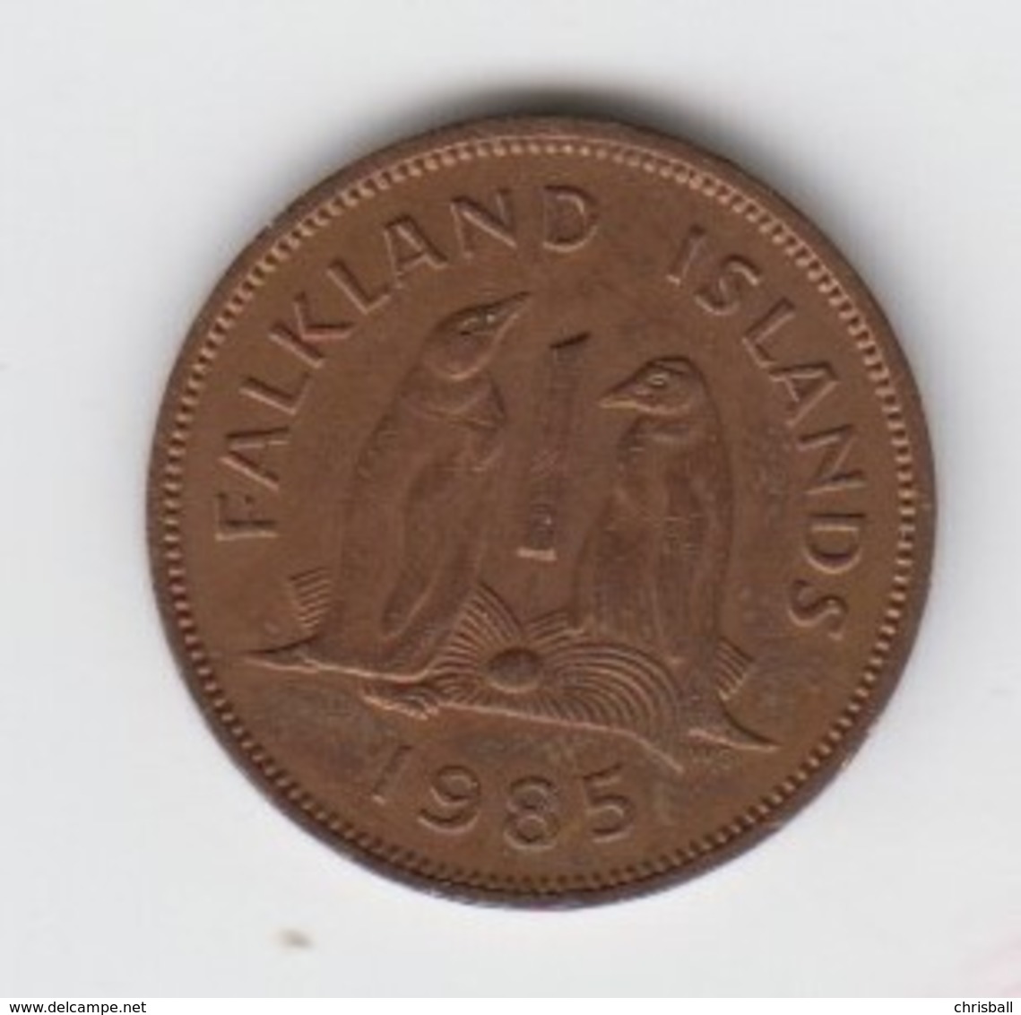 Falkland Islands 1p 1985 Penguin Circulated - Falkland Islands