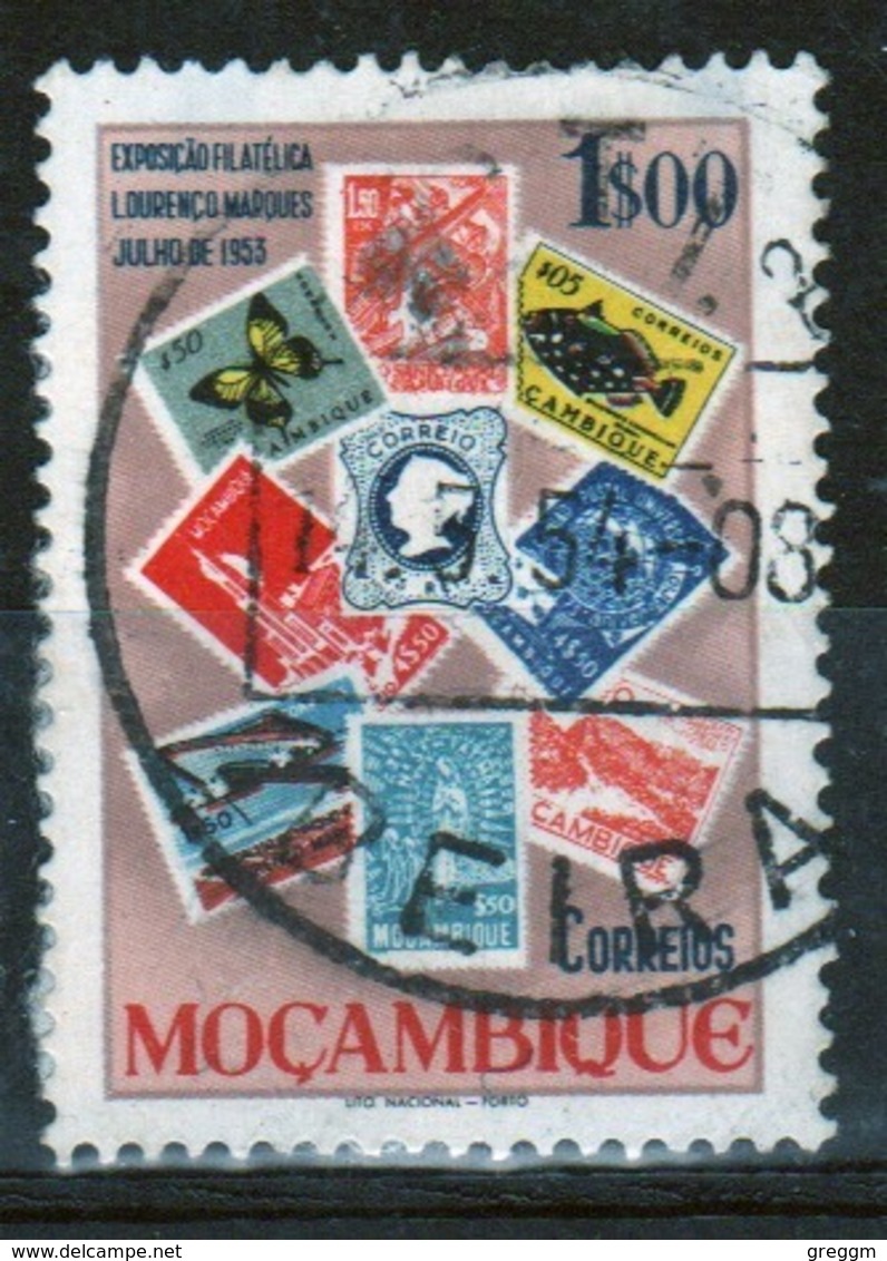 Mozambique 1953 Single 1e Stamp To Celebrate The Philatelic Exhibition. - Mozambique