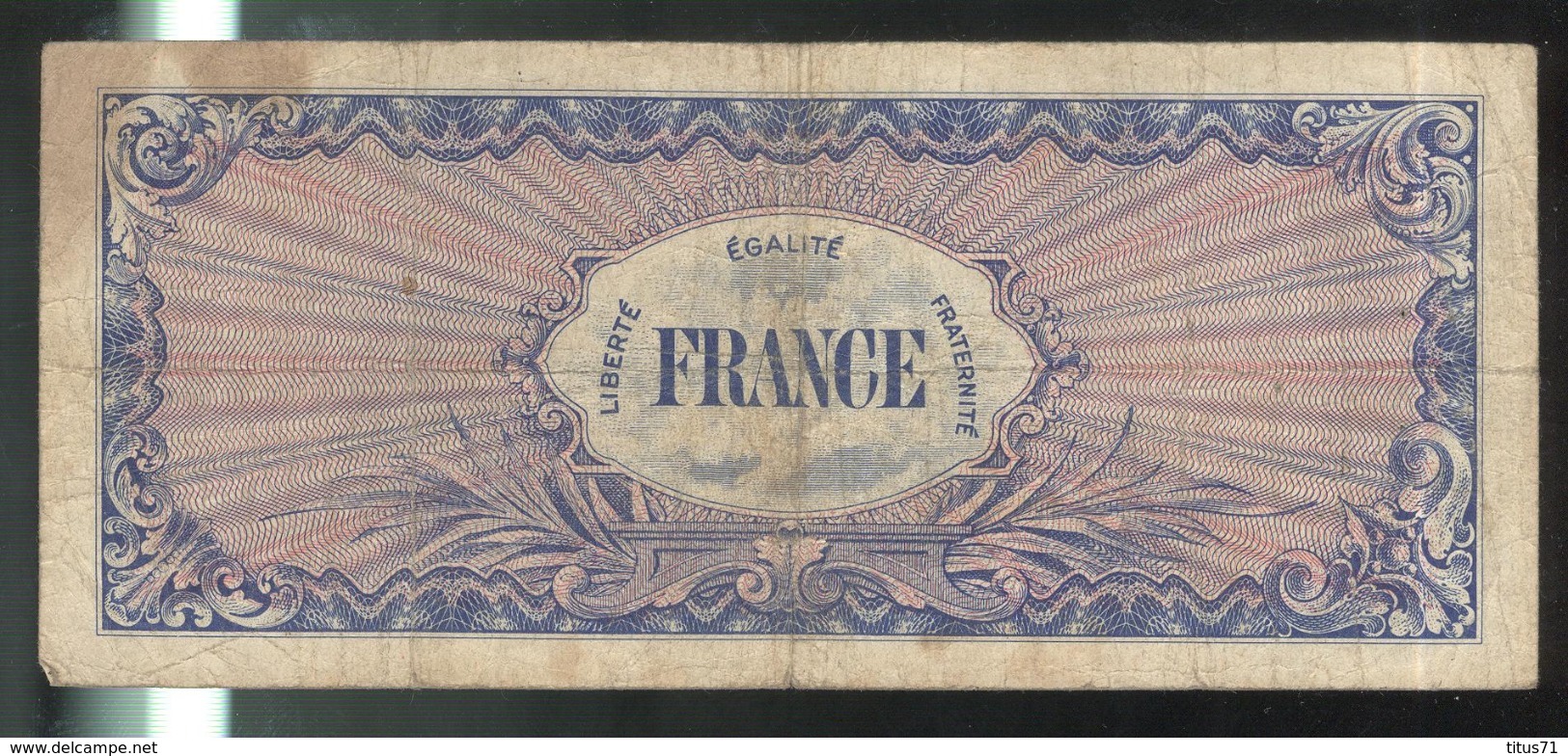 Billet 100 Francs Verso France 1945 Série 6 - 1945 Verso France