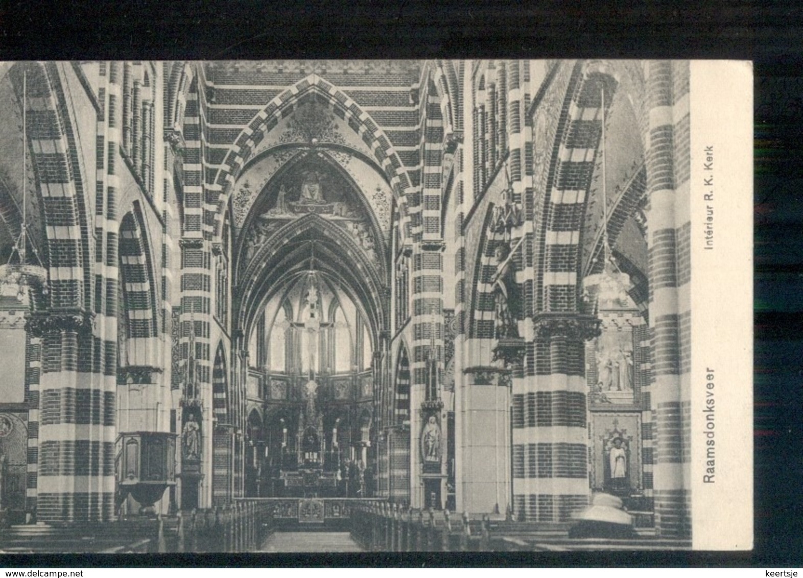 Raamsdonksveer - Interieur R K Kerk - 1914 - Langebalk - Autres & Non Classés