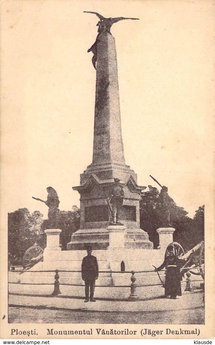 Ploiești - Monumentul Vanatorilor (Jäger Denkmal) - Romania