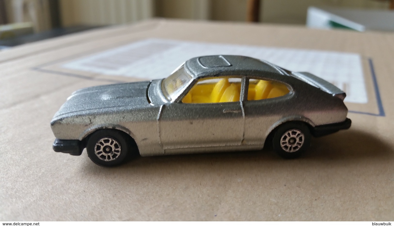 CORGI JUNIORS FORD CAPRI 3.0S With Yellow Interior '80 - Corgi