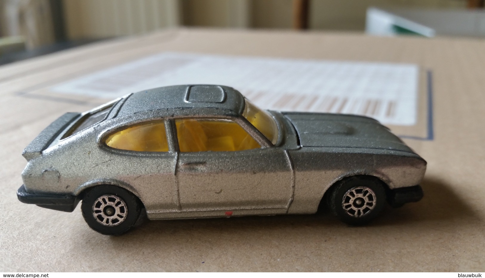 CORGI JUNIORS FORD CAPRI 3.0S With Yellow Interior '80 - Corgi