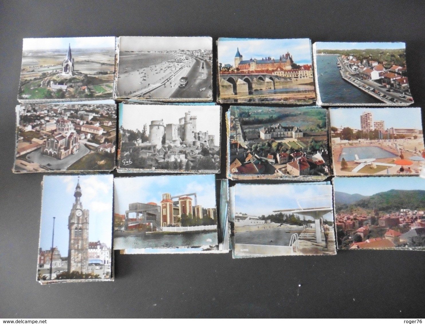 LOT   DE 2170   CARTES  POSTALES   DENTELEES    DE   FARNCE - 500 CP Min.