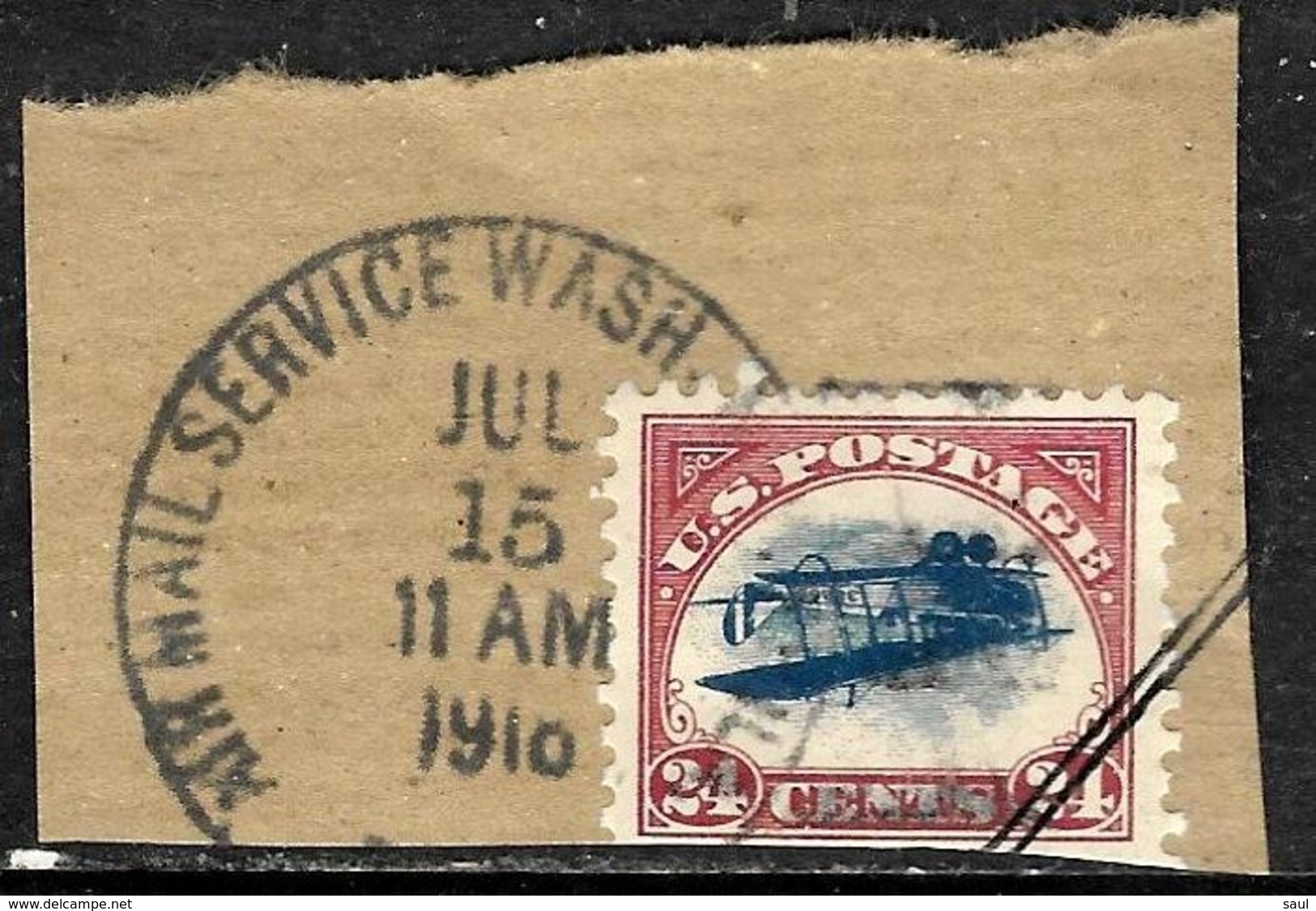 508 - USA - 1918 - AIR MAIL - RARE INVERTED JENNY - FORGERY - FAUX - FAKE - FALSO - FALSCH - Collezioni (senza Album)