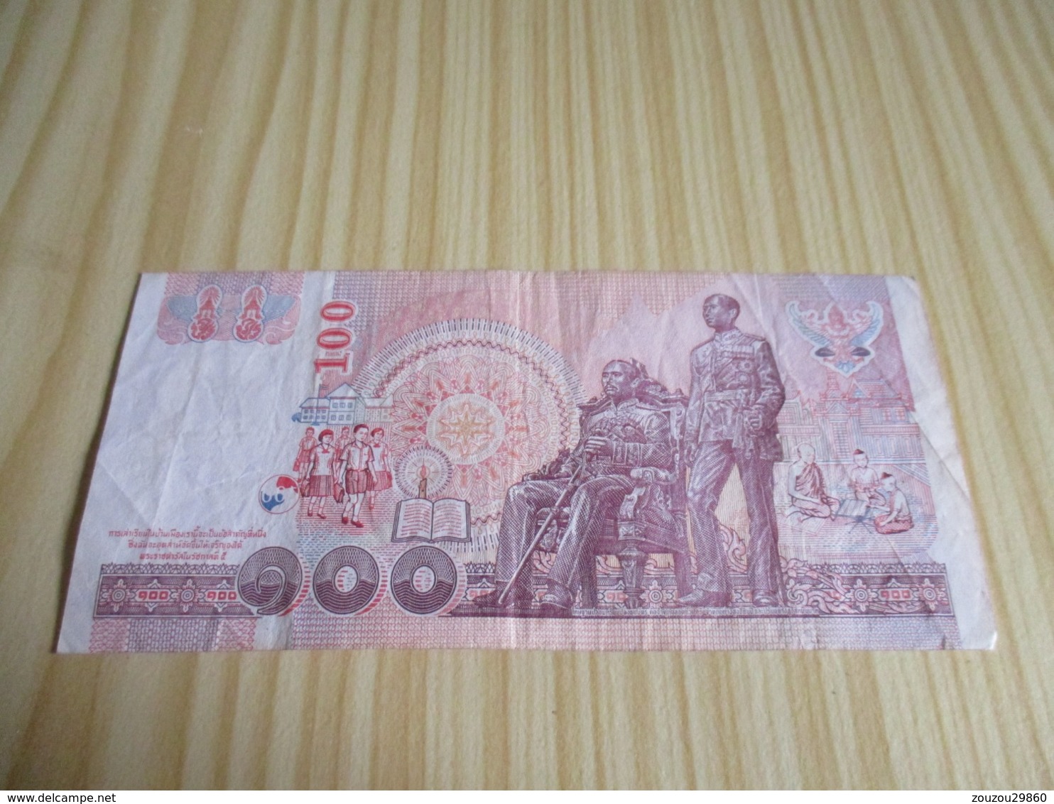 Thaïlande.Billet 100 Baht. - Thaïlande