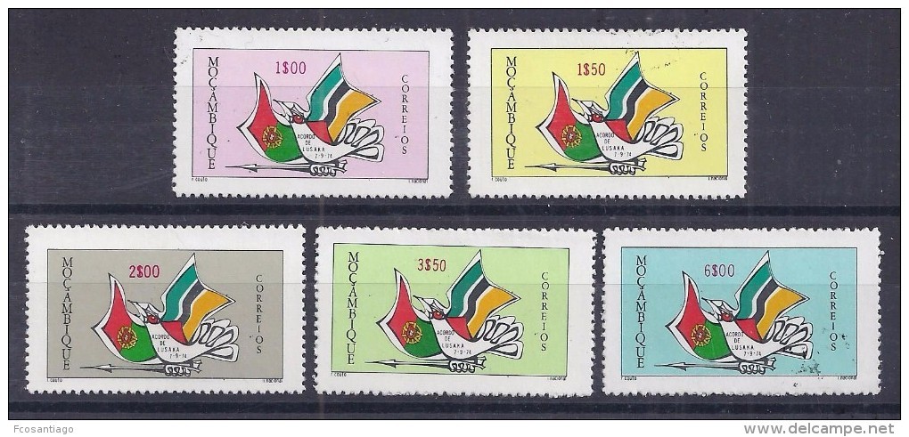 MOZAMBIQUE 1975 - Yvert #570/74 - MNH ** - Mozambique