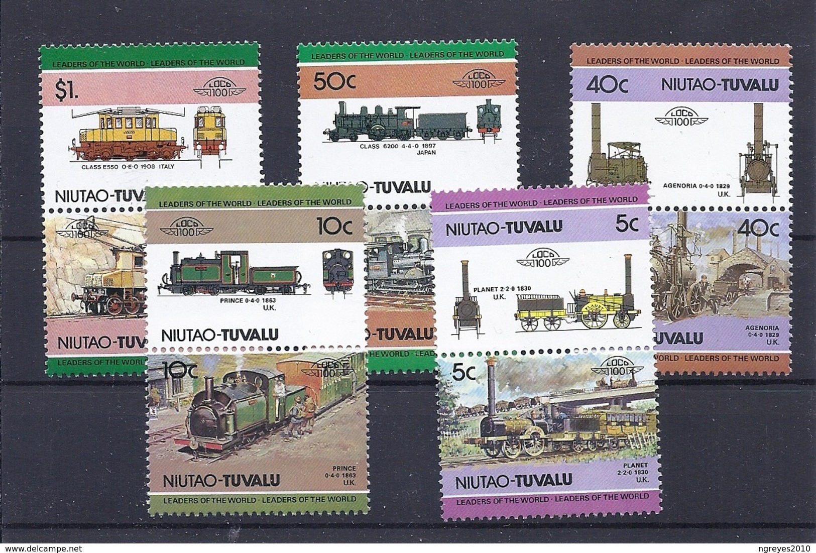 190032037  NIUTAO-TUVALU  YVERT   Nº   2  **/MNH  (NO COMPLETE  SHEET) - Tuvalu