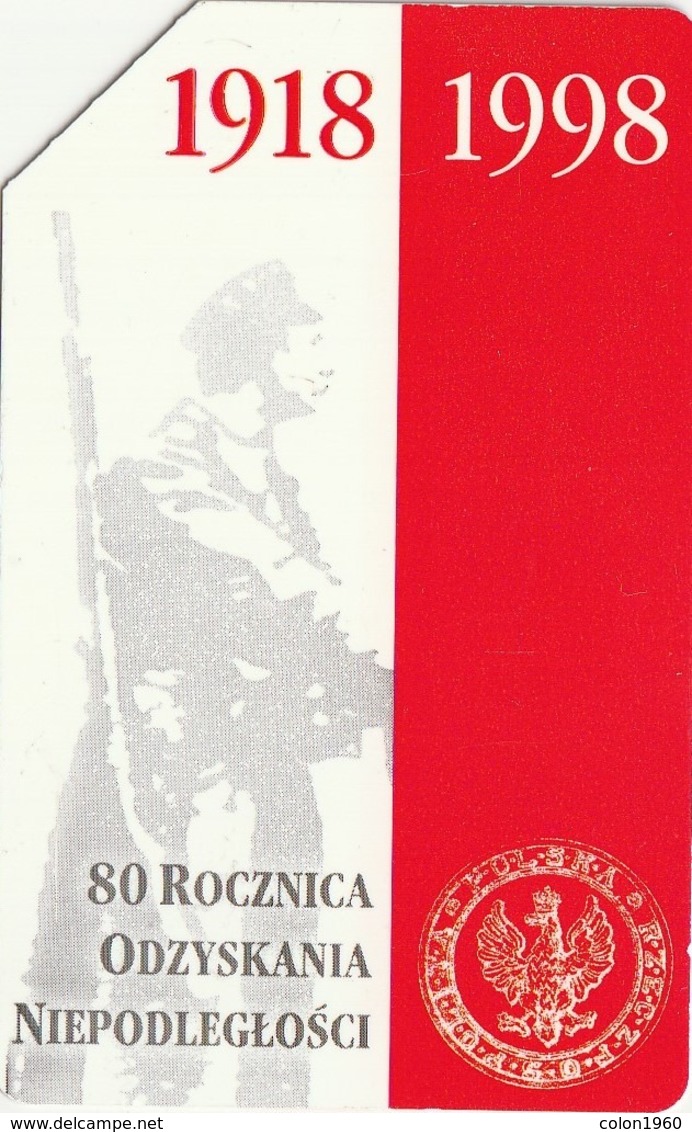 POLONIA. 80 Anniversary Of The Indepedence's Recovery. 25U. 617. (199) - Polonia