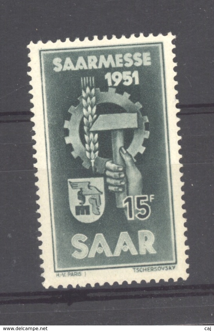 Sarre  :  Yv  293  ** - Unused Stamps