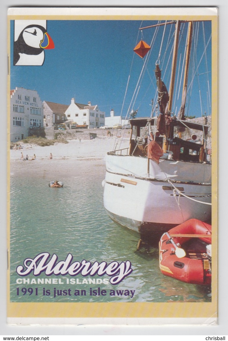 Alderney Tourist Guide Brochure - Europe