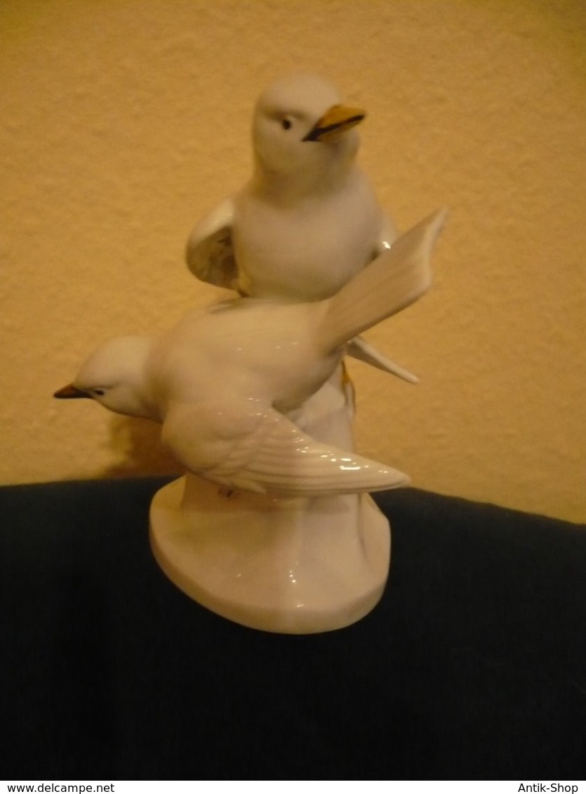 Porzellan Figur - Vogelpaar (795) Preis Reduziert - Sonstige & Ohne Zuordnung