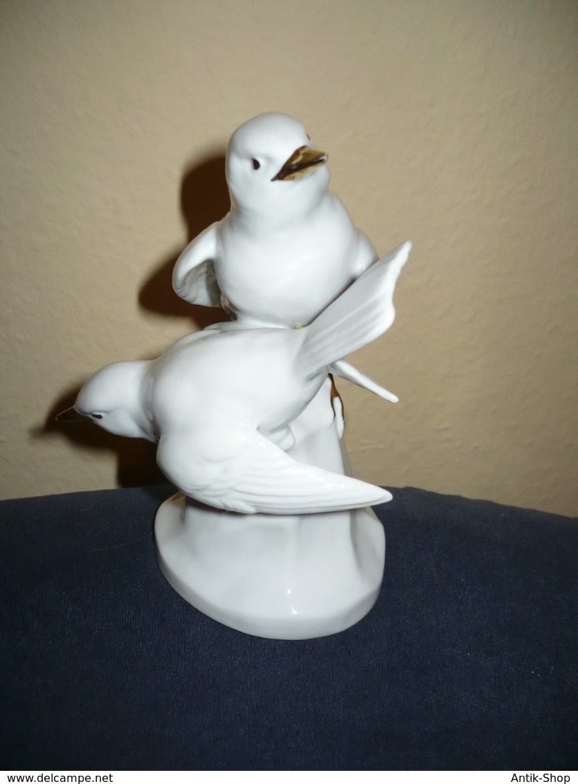 Porzellan Figur - Vogelpaar (795) Preis Reduziert - Altri & Non Classificati