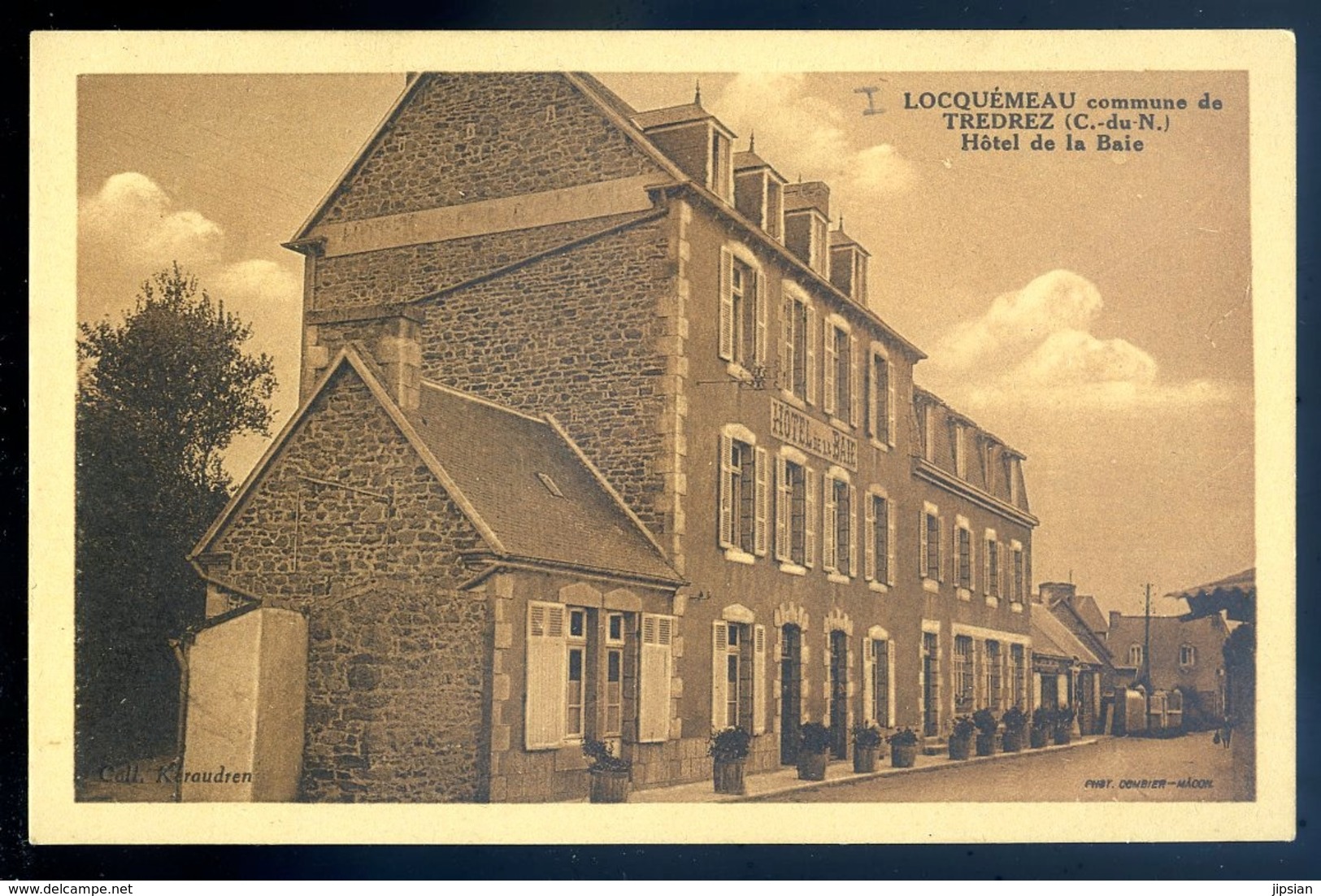 Cpa Du 22 Locquémeau Commune De Trédrez Hôtel De La Baie     Environs Lannion   LZ107 - Penvénan