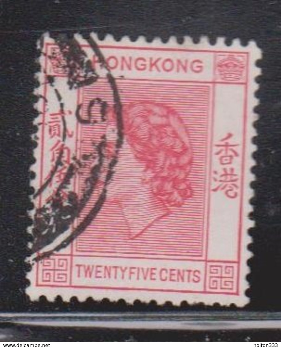 HONG KONG Scott # 189 Used - Queen Elizabeth II Definitive - Used Stamps