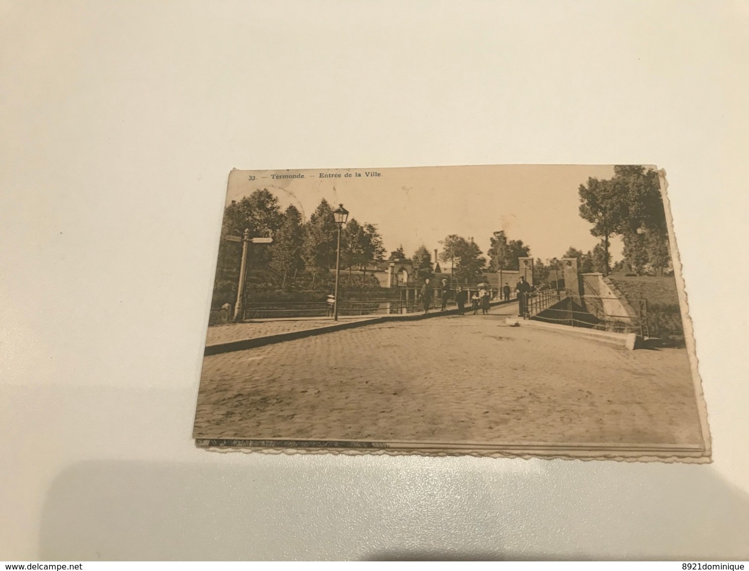 Dendermonde - TERMONDE Entrée De La Ville ( 1911 ) - Phot H. Bertels - Dendermonde