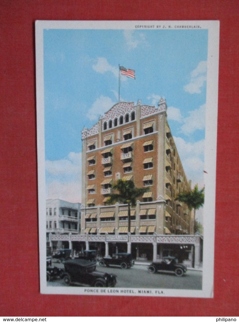 Ponce De Leon Hotel  Miami  Florida    Ref 3608 - Miami