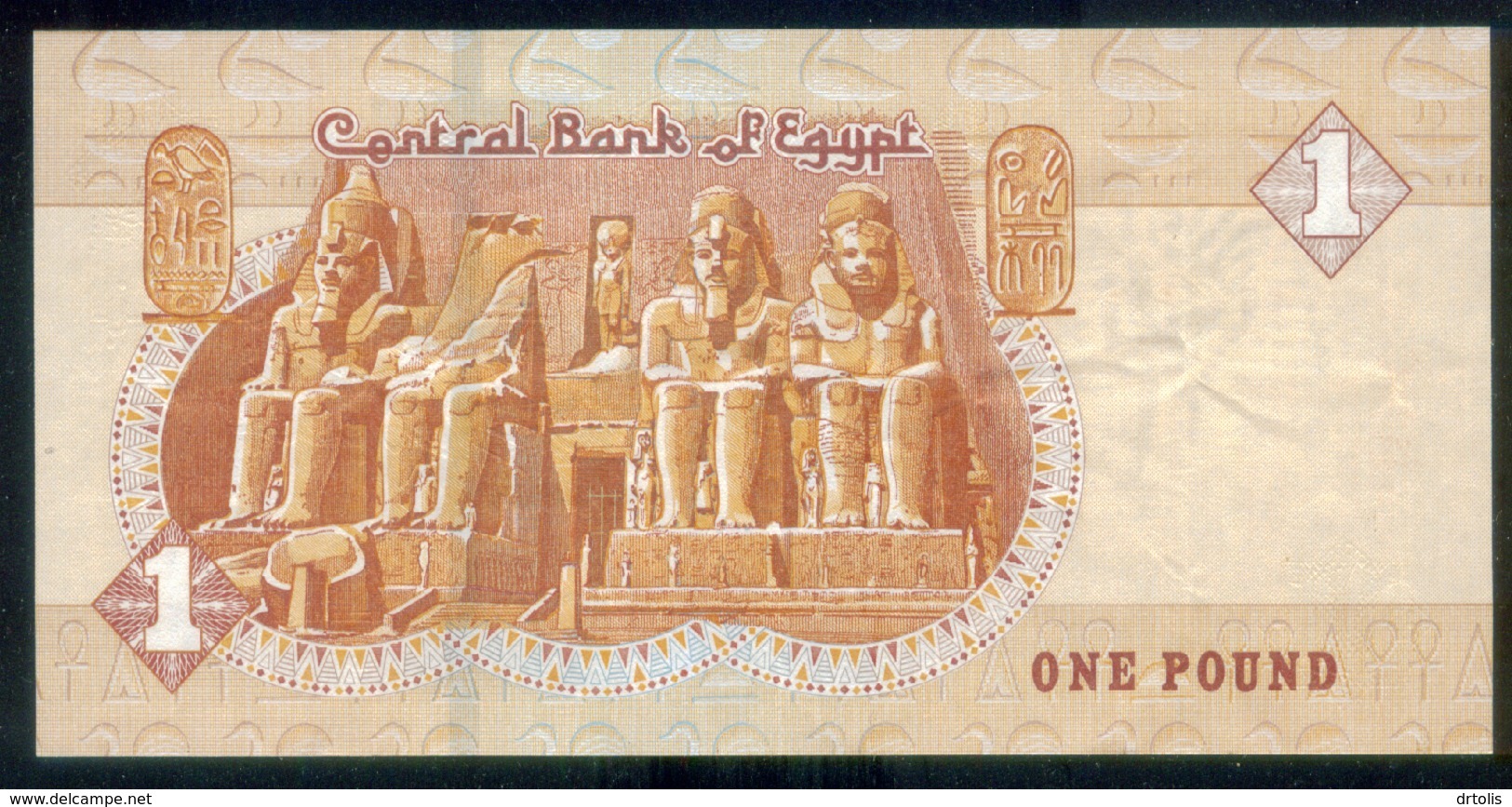 EGYPT / ONE POUND / DATE : 30-7-2018 / P- 70 / PREFIX : L596 / SULTAN QUAYET BEY MOSQUE / ABU SIMBEL TEMPLE / USED - Egypt