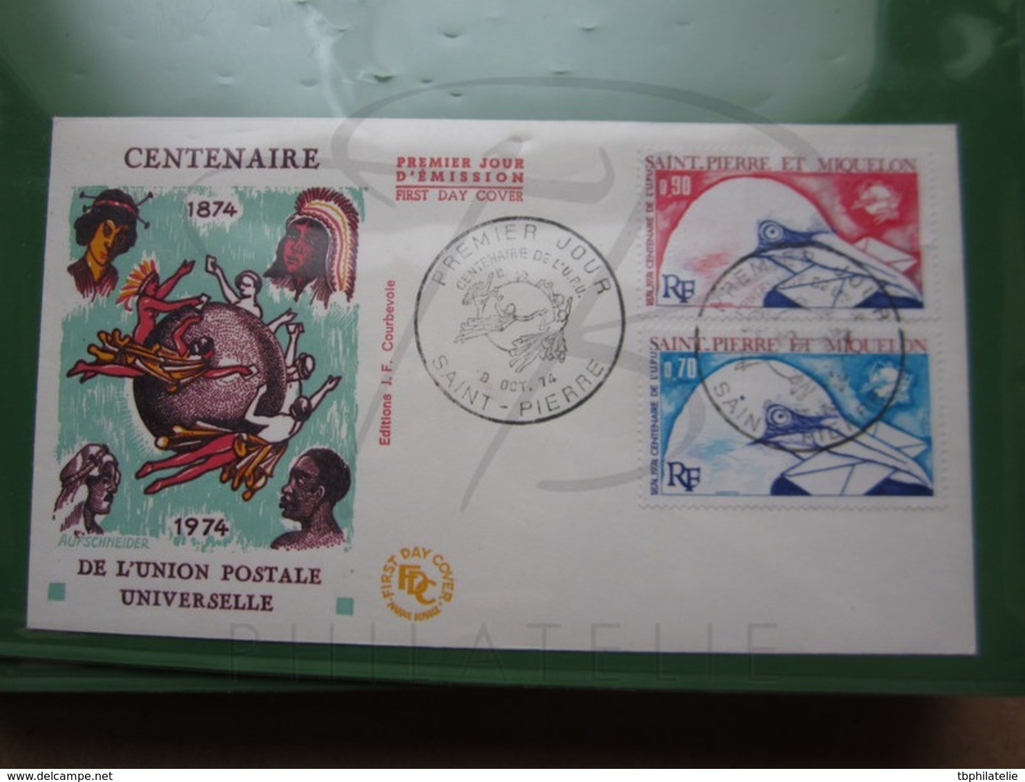 VEND FDC DE S.P.M. N° 434 + 435 !!! - FDC