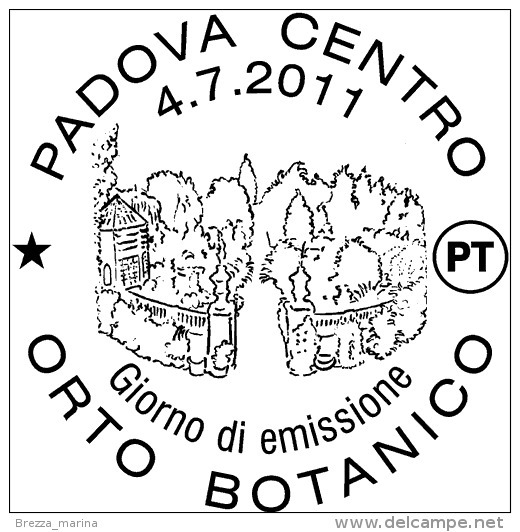 Nuovo - MNH - ITALIA - 2011 - Parchi E Giardini - Orto Botanico Di Padova - 0,60 - 2011-20:  Nuovi