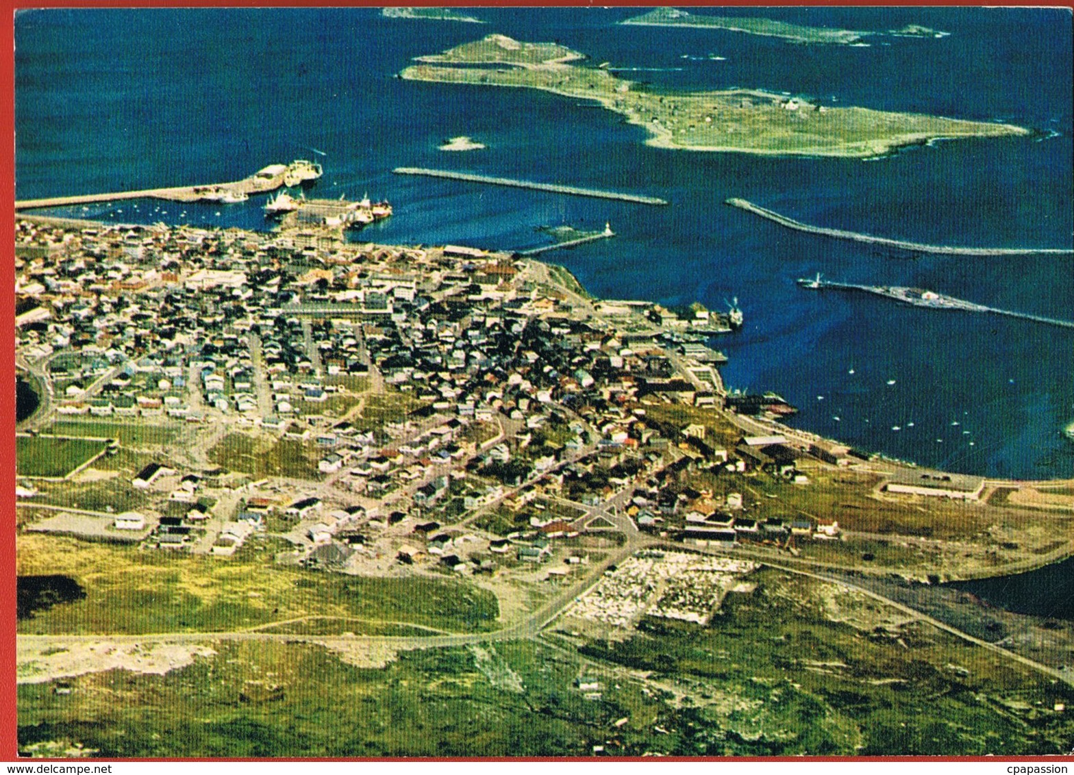 Saint-Pierre-et-Miquelon- Saint-Pierre -la Ville-  Cpsm Voyagée 1982 - Recto Verso--Paypal Sans Frais - Saint-Pierre-et-Miquelon