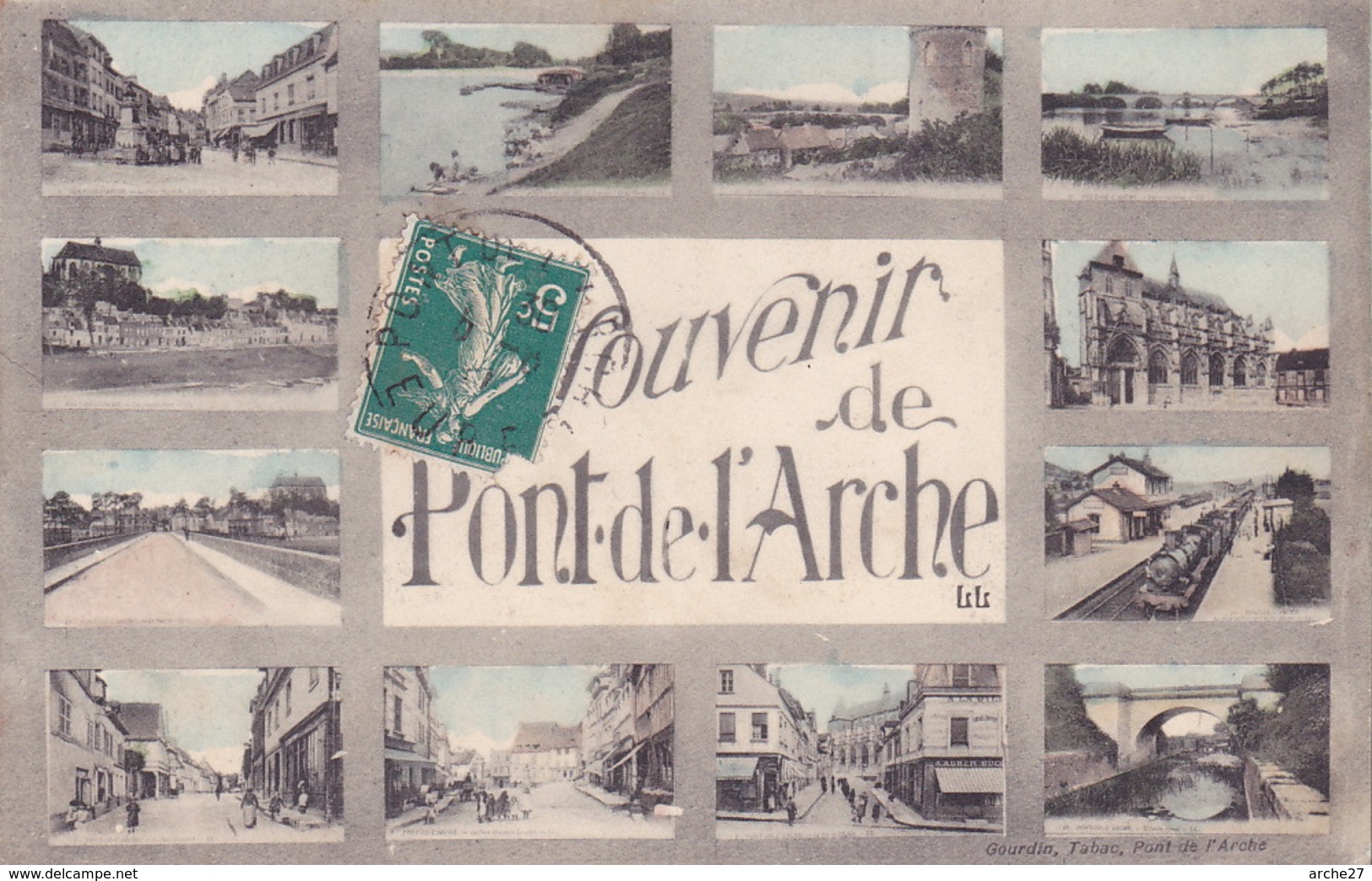 CPA - 27 - PONT DE L'ARCHE - Souvenir (multi Vues) - Pont-de-l'Arche