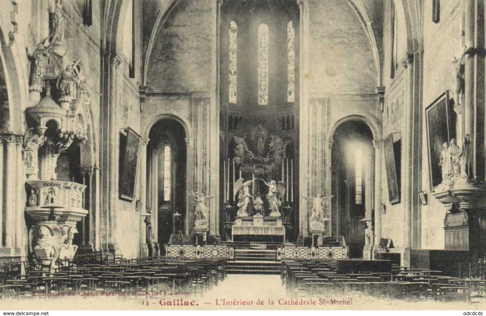 Gaillac L'Interieur De La Cathedrale St Michel RV - Gaillac