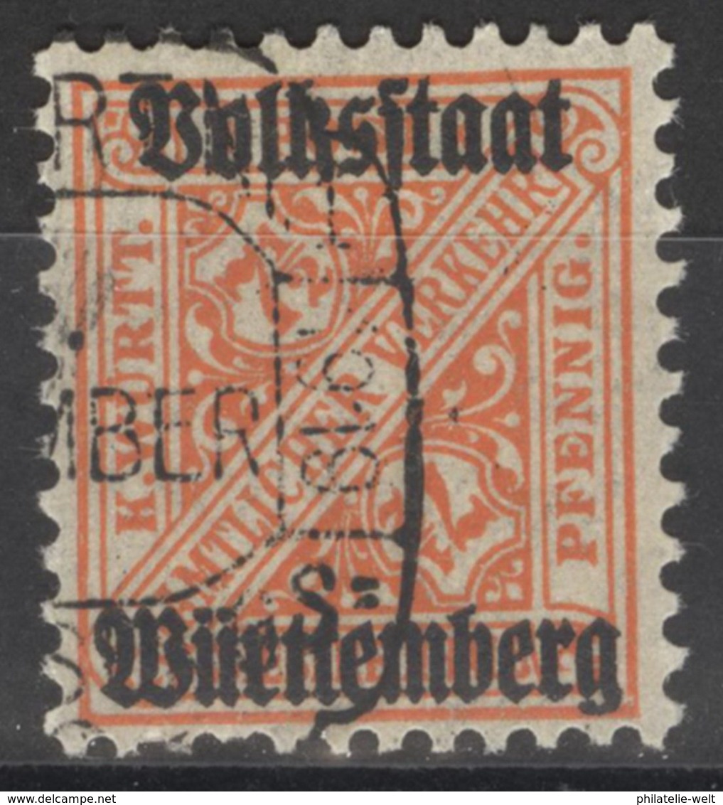 Württemberg 261 O Sonderstempel Stuttgart Verfassungstag - Altri & Non Classificati