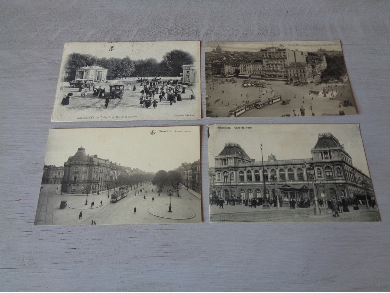 Beau lot de 60 cartes postales de Belgique  Bruxelles      Mooi lot van 60 postkaarten van België  Brussel - 60 scans