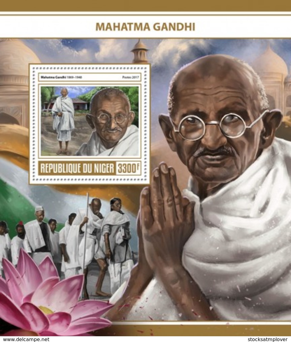 Niger 2017 Mahatma Gandhi S201711 - Niger (1960-...)