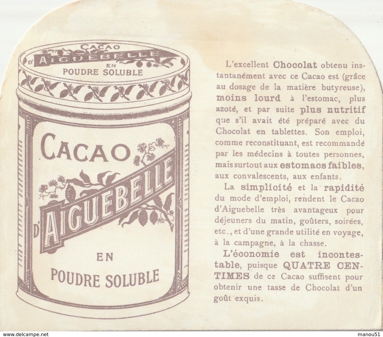 CHROMOS à Système " Chocolat D'Aiguebelle "  L'arrivée Du Train ** - Aiguebelle