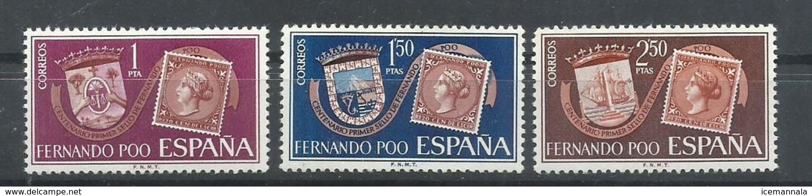 FERNANDO POO   EDIFIL  262/64     MNH  ** - Fernando Po