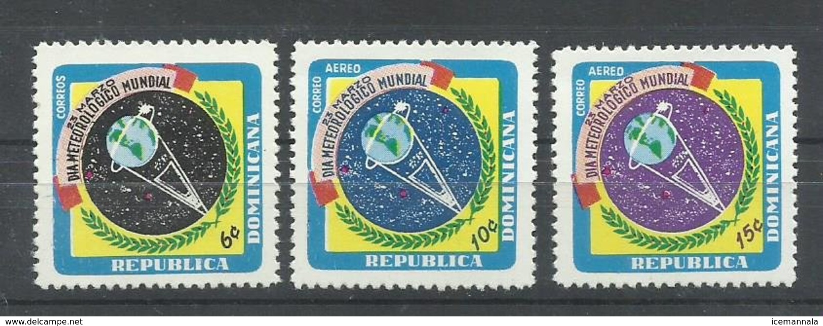 DOMINICANA YVERT  662,  AEREO  199/200  MNH  ** - Dominicaine (République)