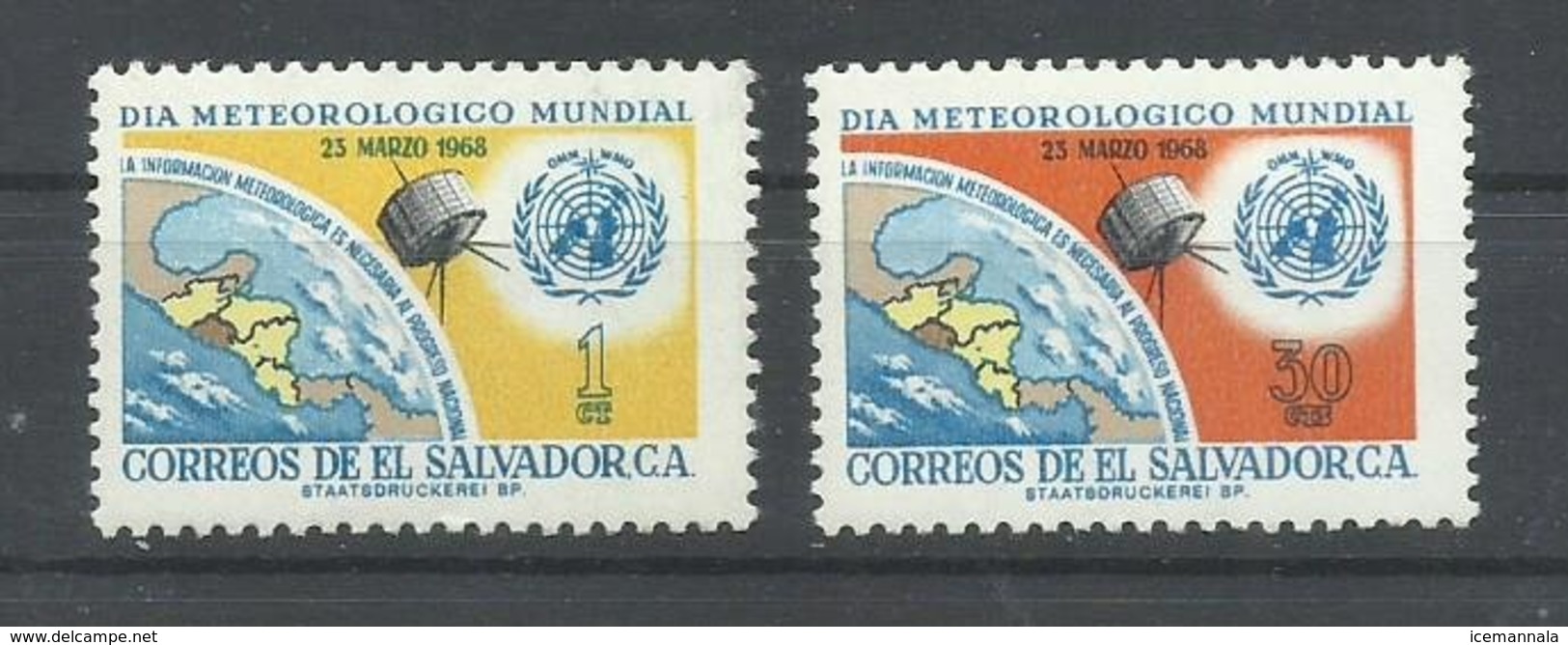 EL SALVADOR  YVERT  727/28   MNH  ** - El Salvador