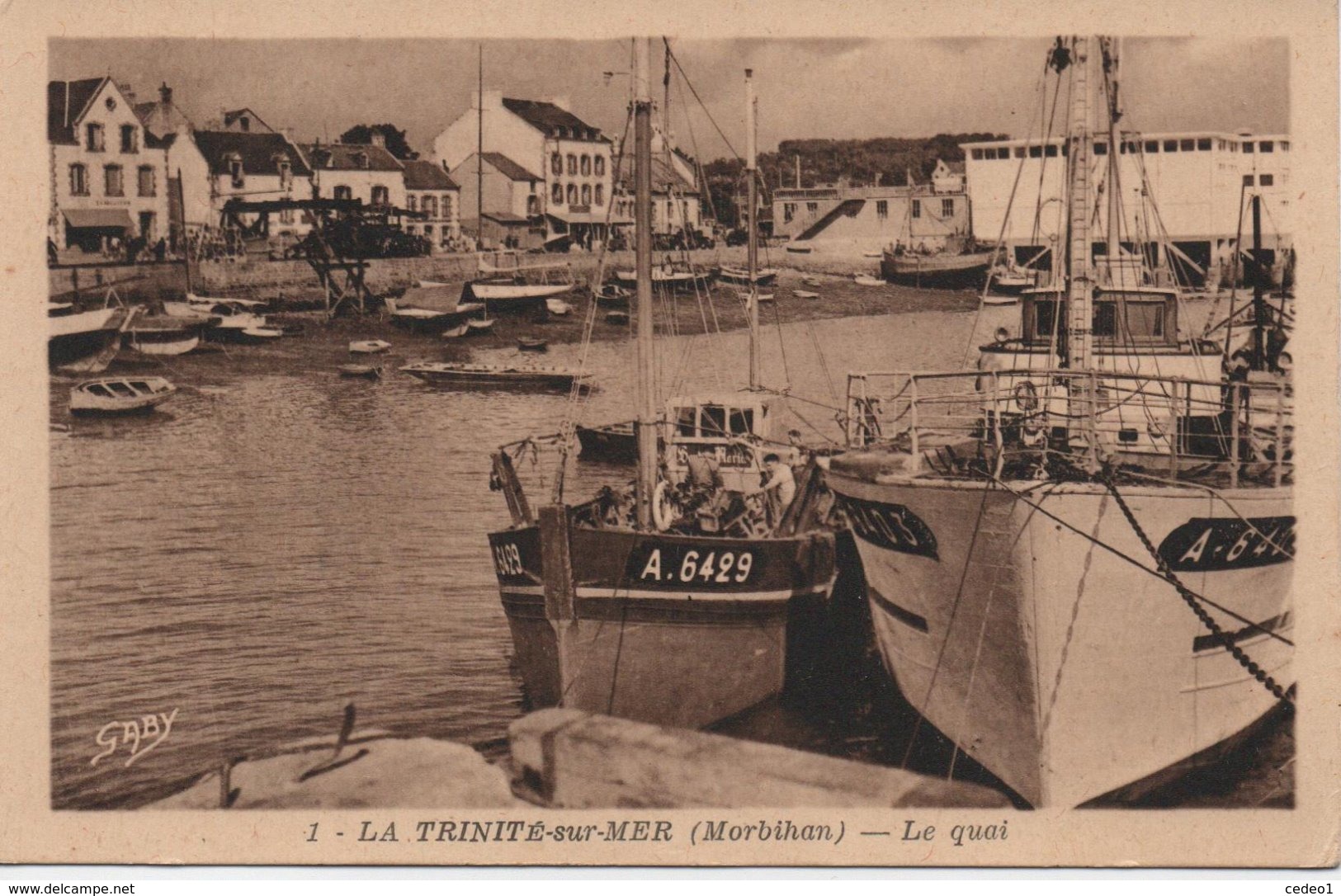 LA TRINITE SUR MER   LE QUAI - La Trinite Sur Mer