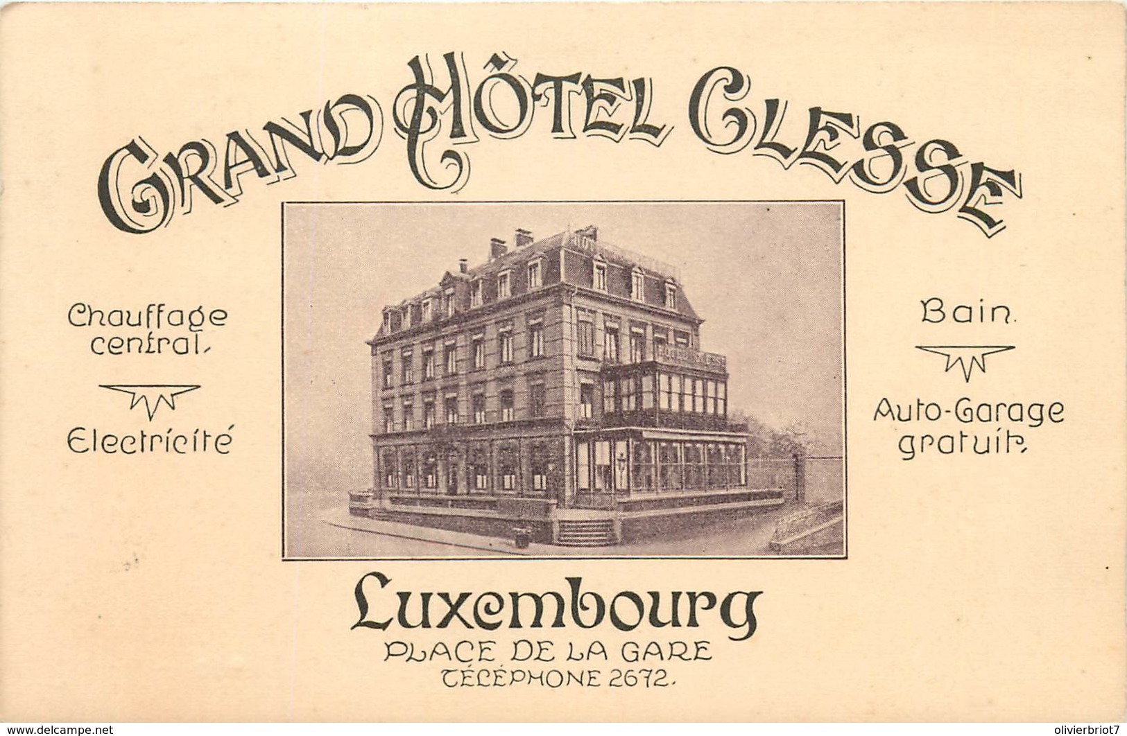 Luxembourg : Grand Hôtel Clesse - Luxemburg - Stad