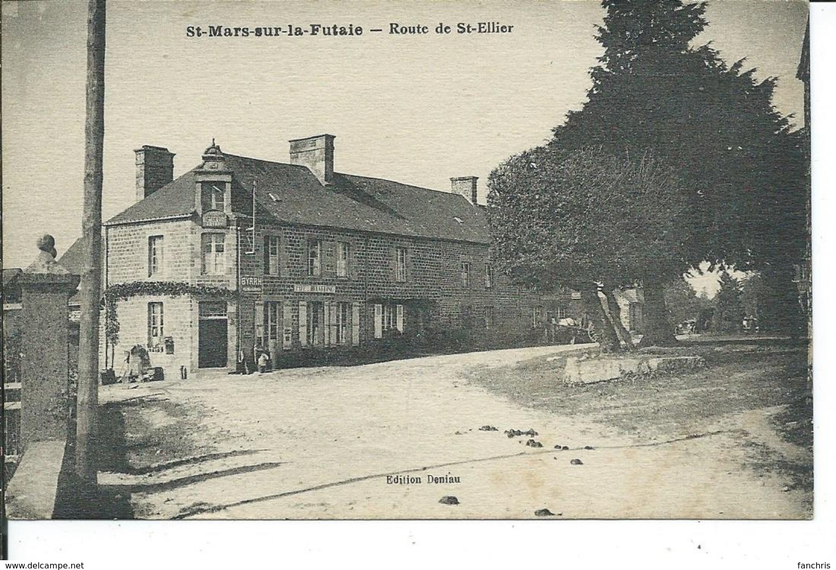 Saint-Mars-sur-la-Futaie-Route De St-Ellier - Autres & Non Classés