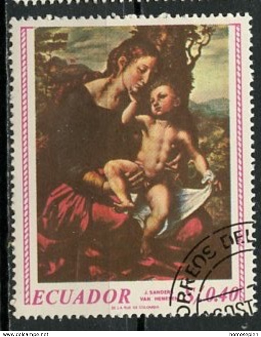 Equateur - Ecuador 1967 Y&T N°780 - Michel N°1338 (o) - 50c Congrès Eucharistique - Equateur