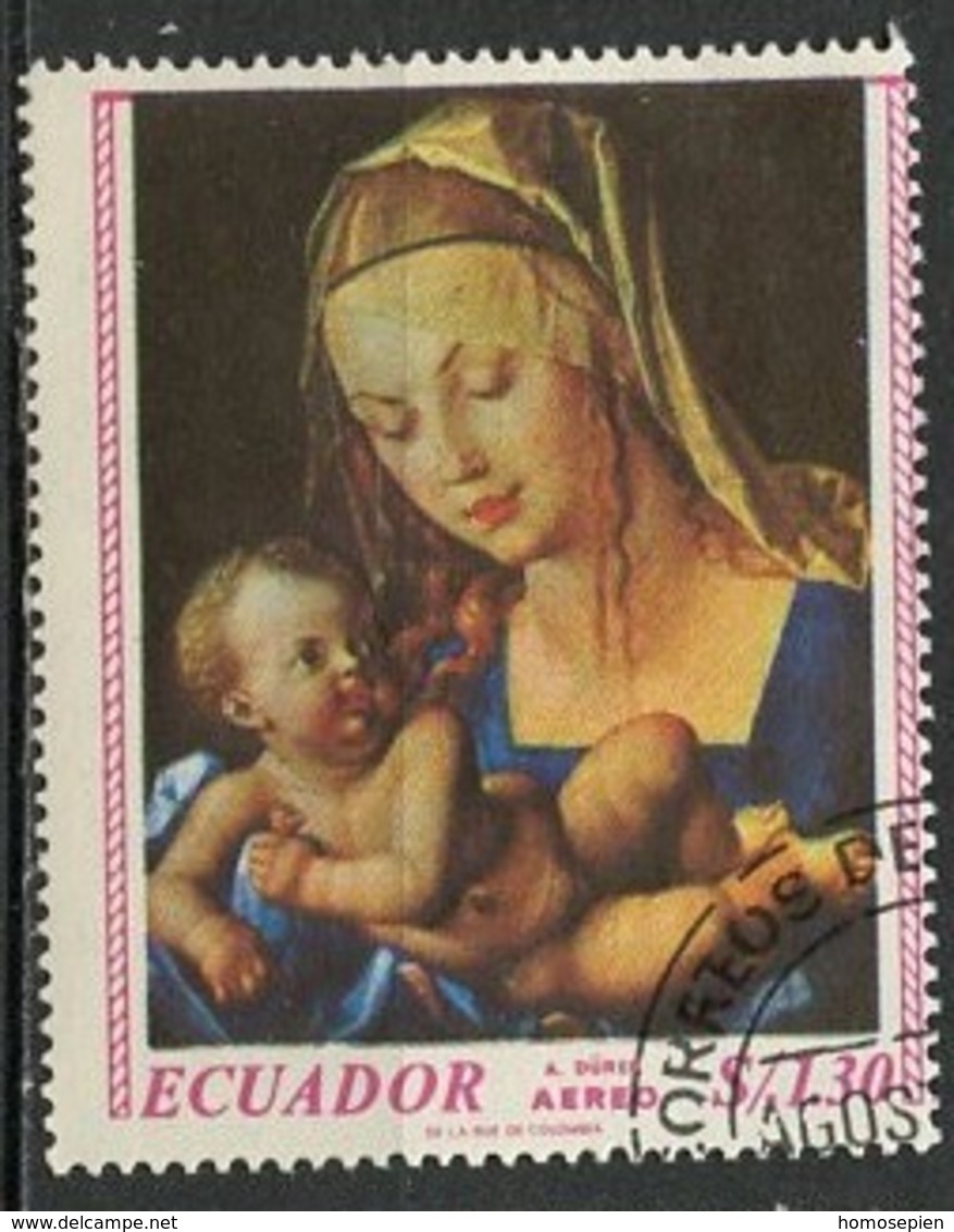 Equateur - Ecuador Poste Aérienne 1967 Y&T N°PA482 - Michel N°F1346 (o) - 1,30s Congrès Eucharistique - Equateur
