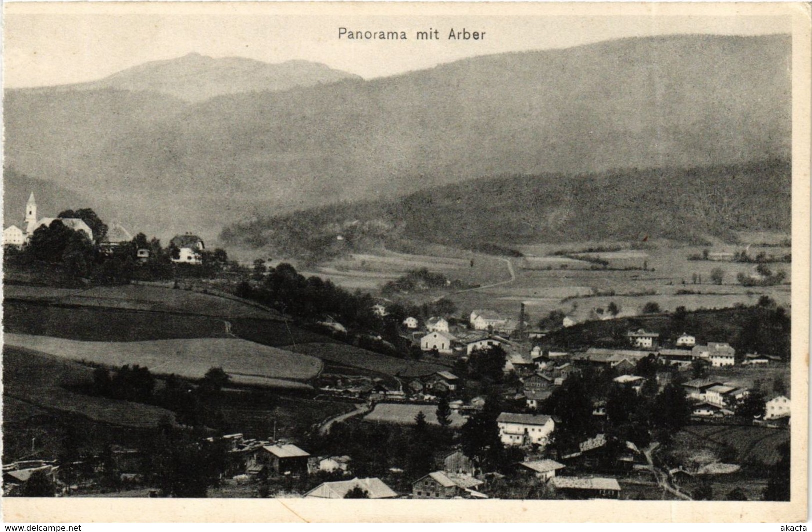 CPA AK Bodenmais Panorama Mit Arber GERMANY (892476) - Bodenmais